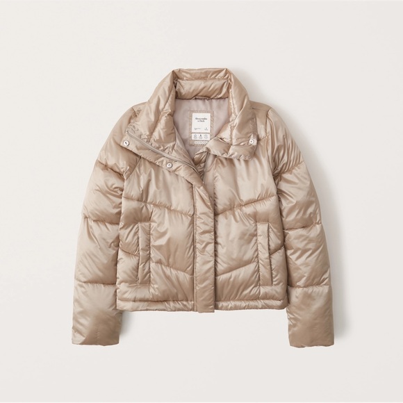 Abercrombie & Fitch Women's Puffer Jacket - Picture 6 of 6